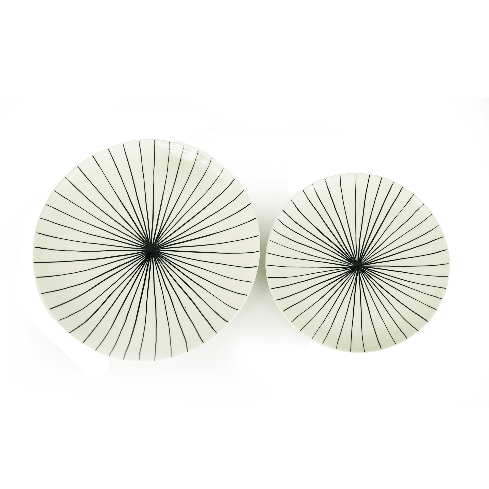 Lines Ceramic Plate