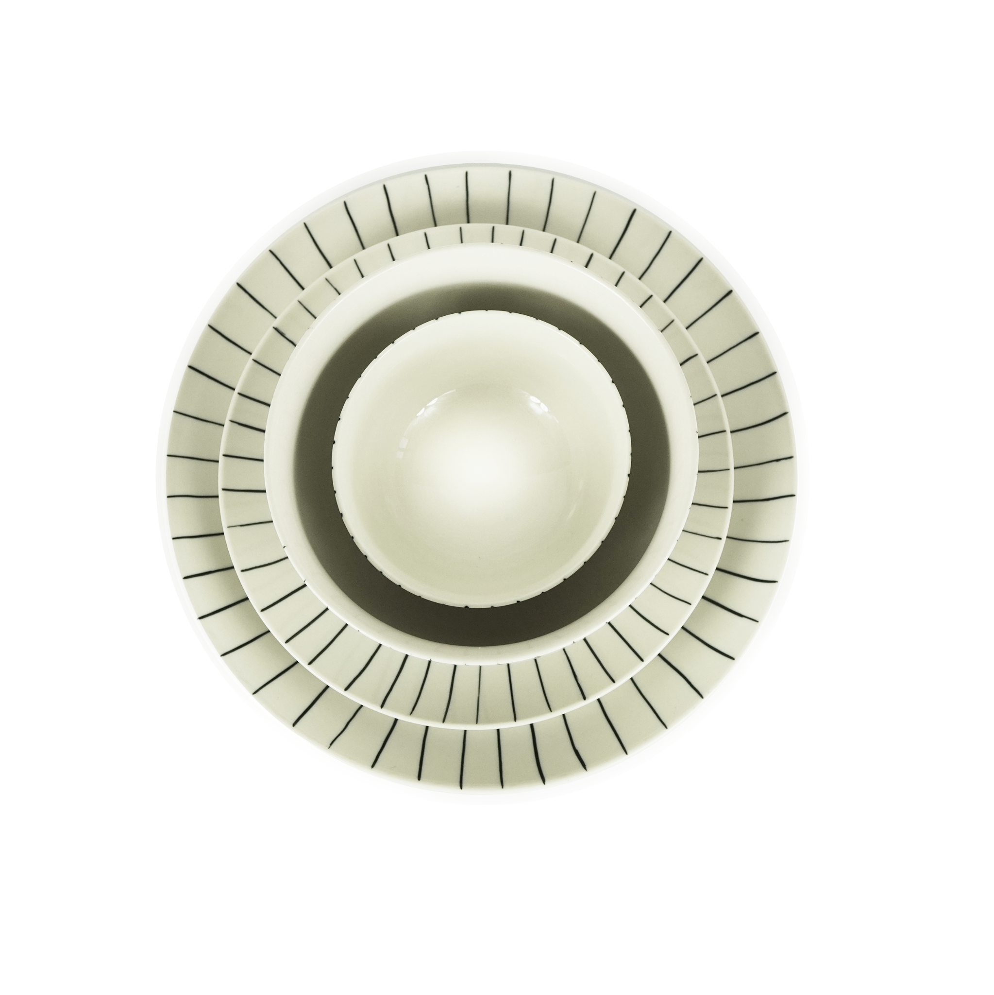 Lines Ceramic Bowl
