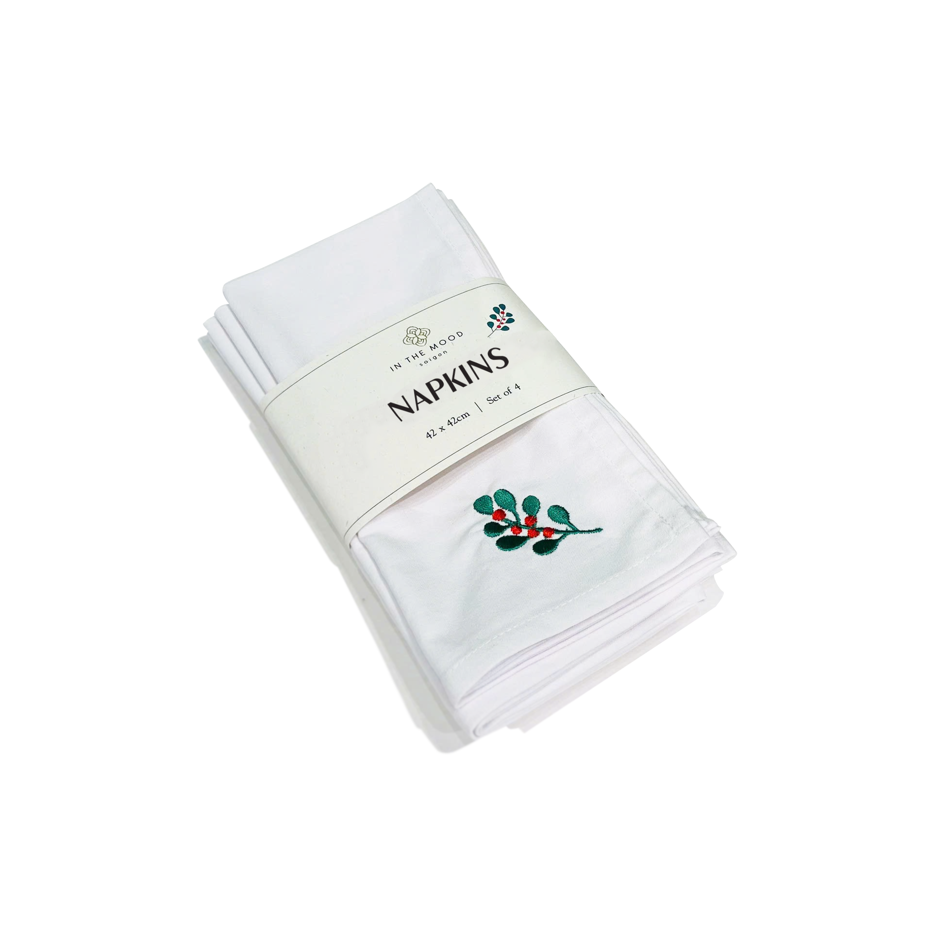 ITM - Christmas Napkin Set of 4pcs
