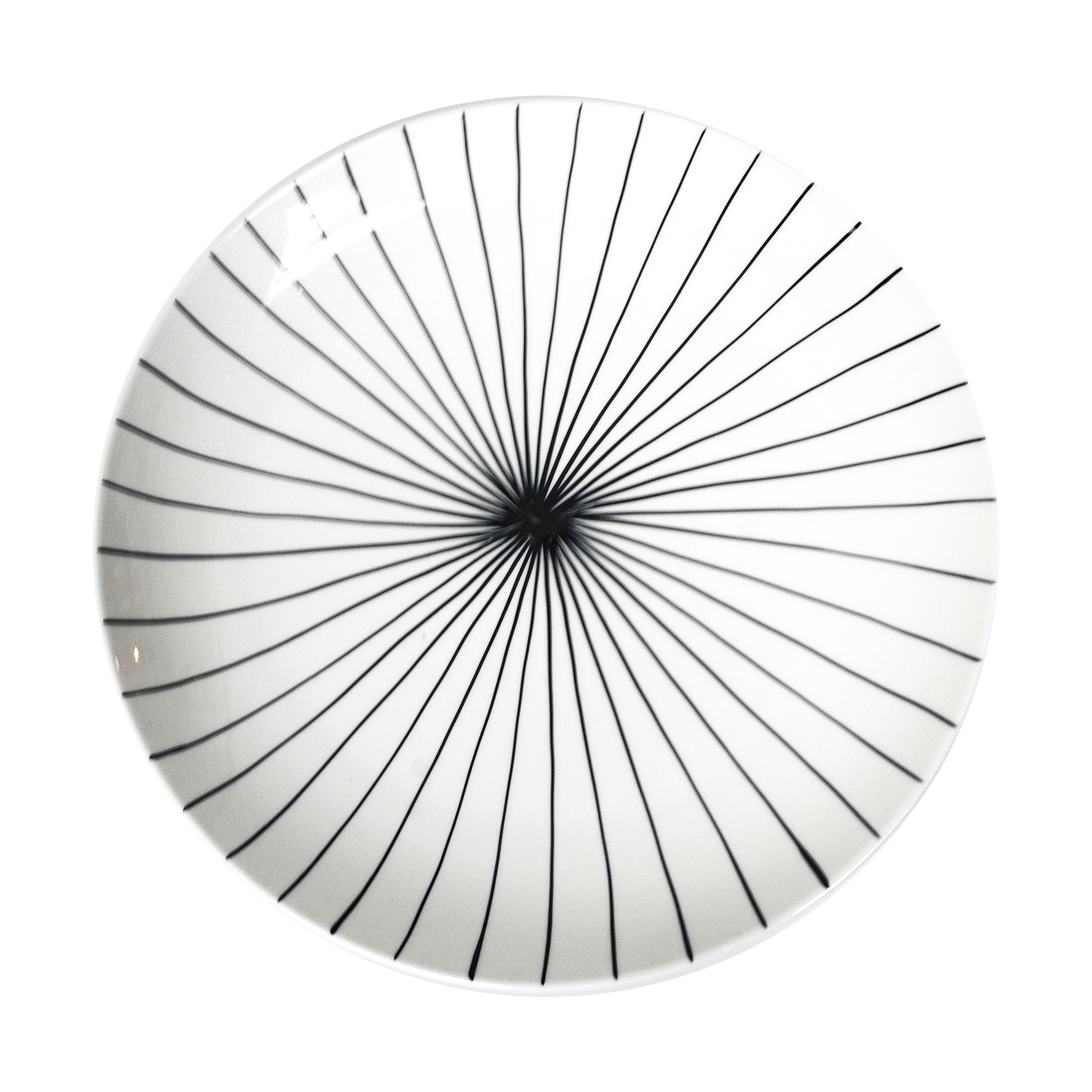 Lines Ceramic Plate