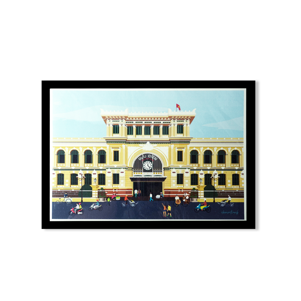 Saigon Post Office By Clémentine B.
