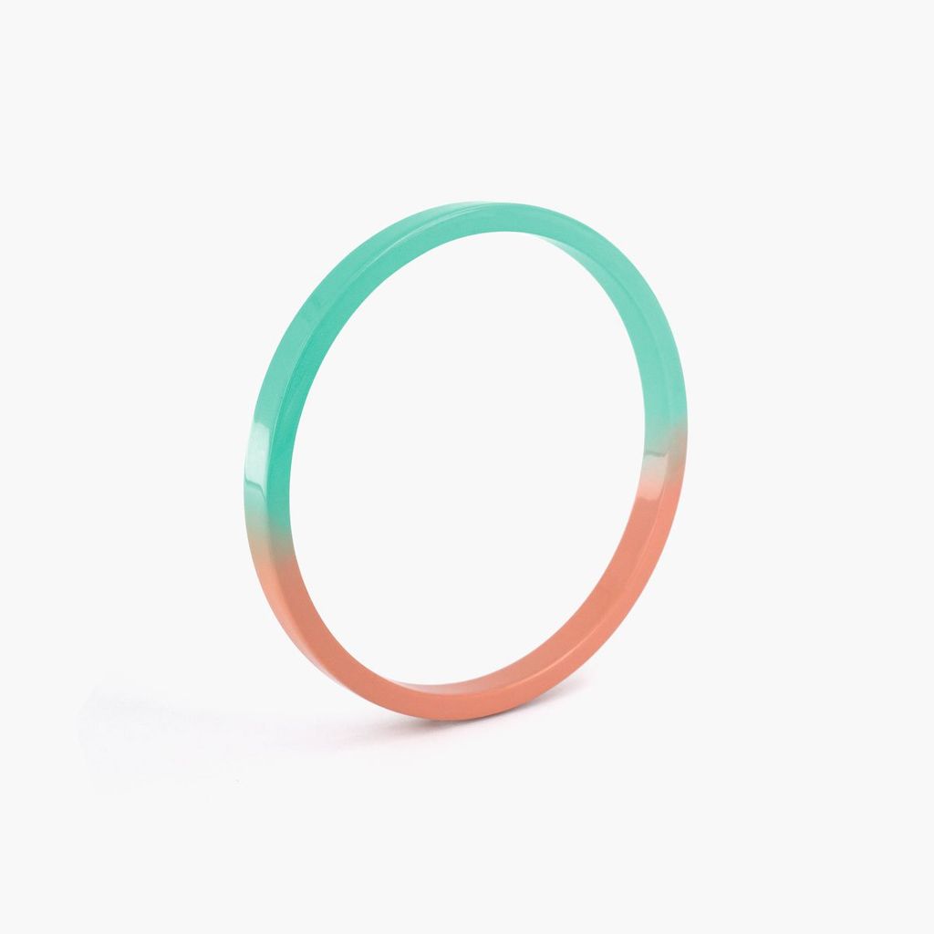 Gradient Round Bracelet Aqua