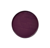  Lacquer Round Tray Purple 