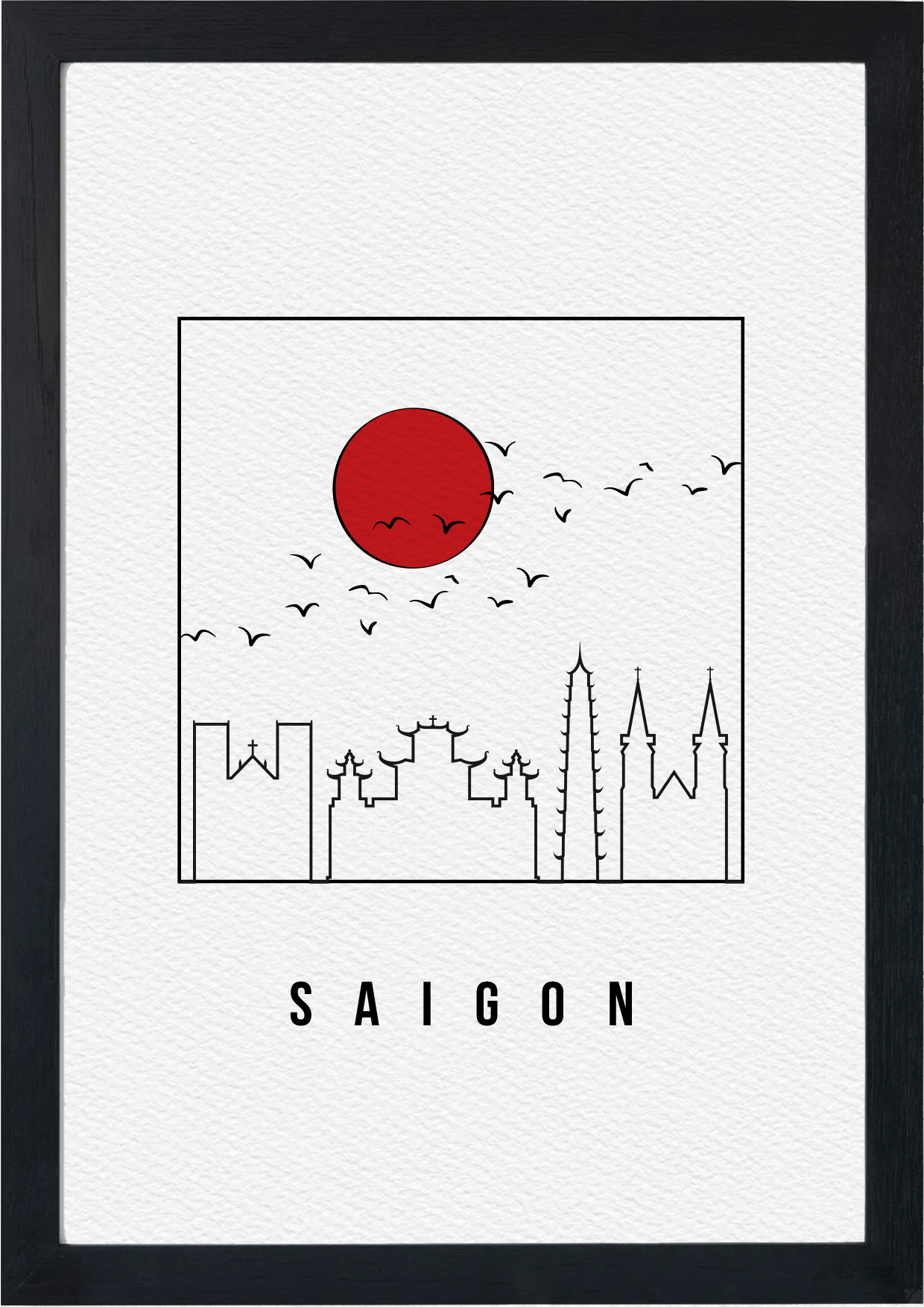 Walart Poster - Saigon 1