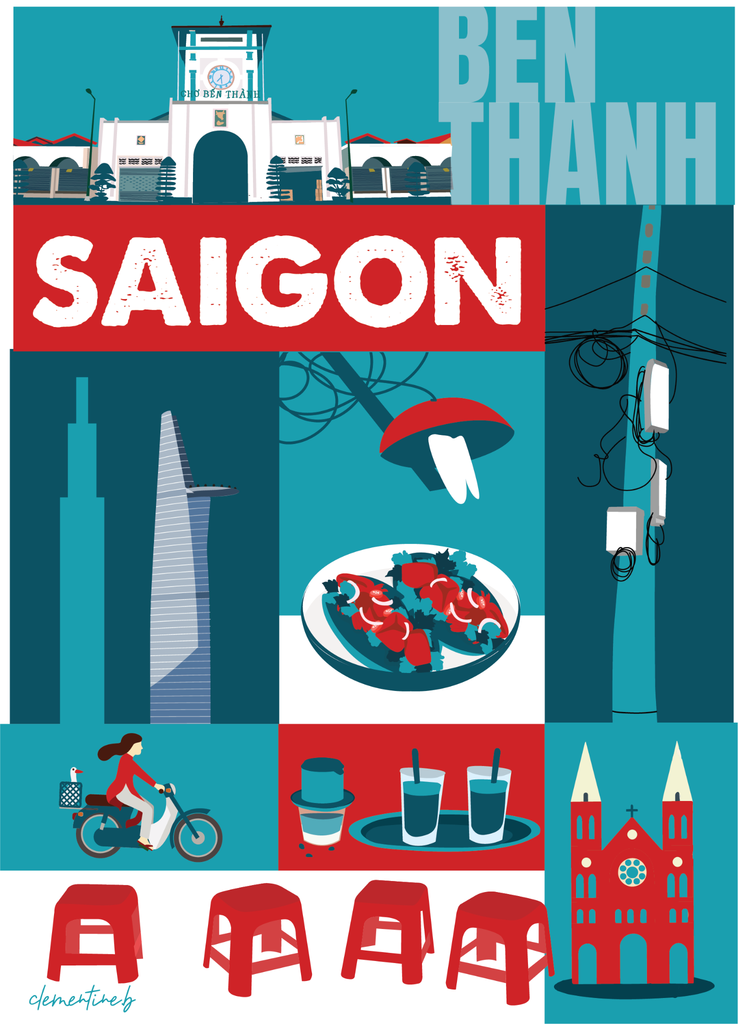  Poster Saigon 