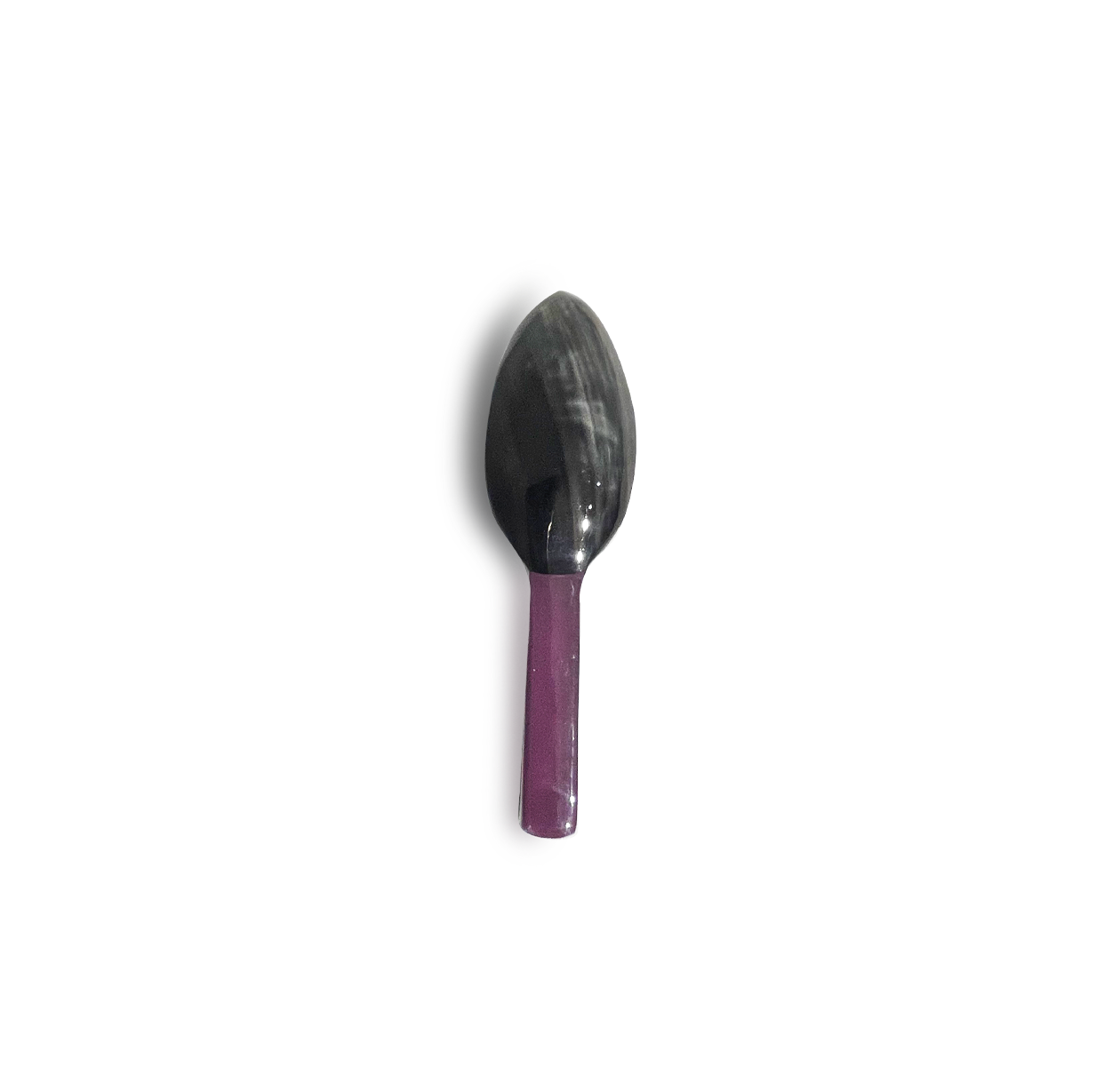 Horn Lacquer Spoon ( Purple color)