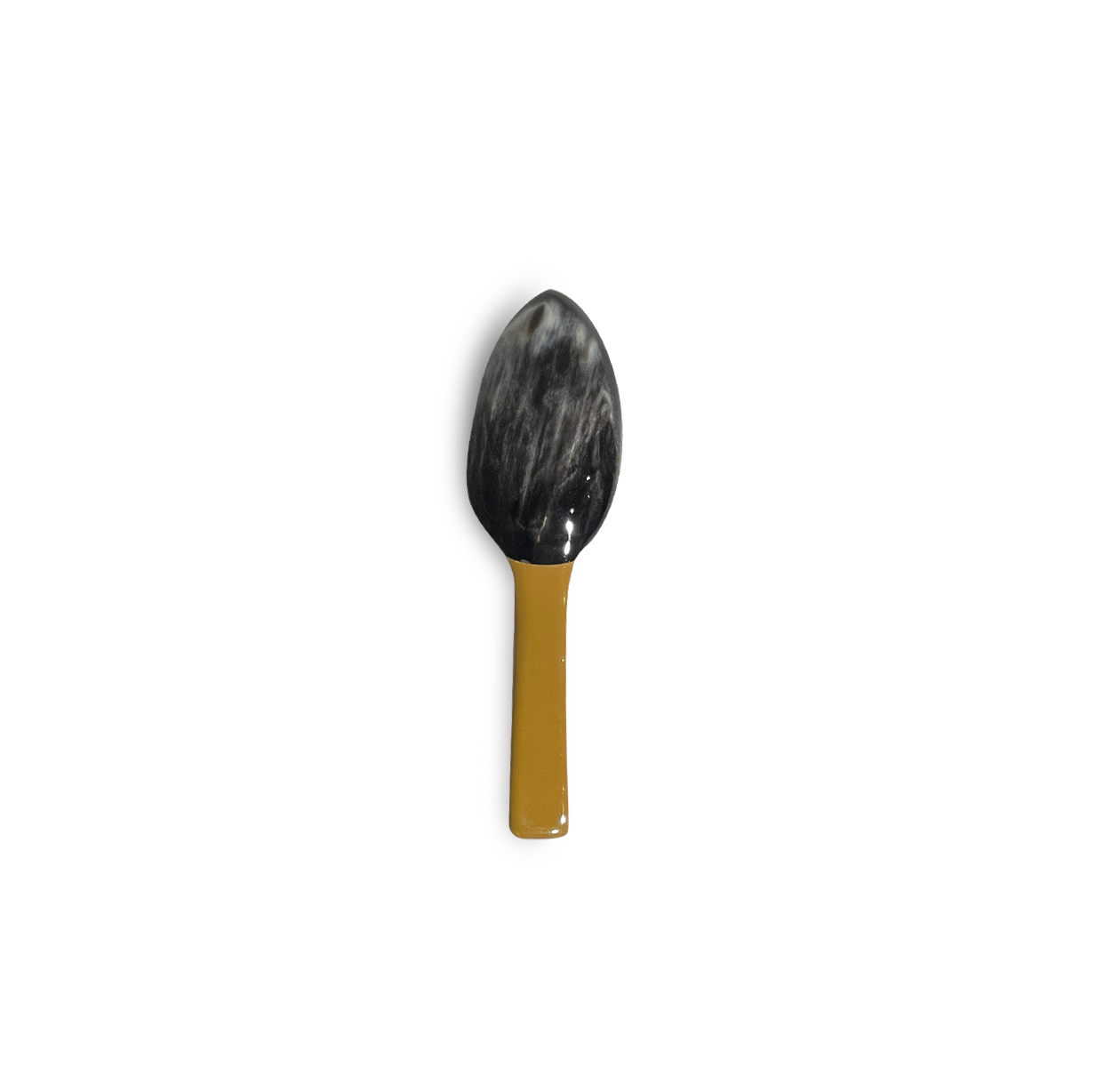 Horn Lacquer Spoon ( Yellow Color)