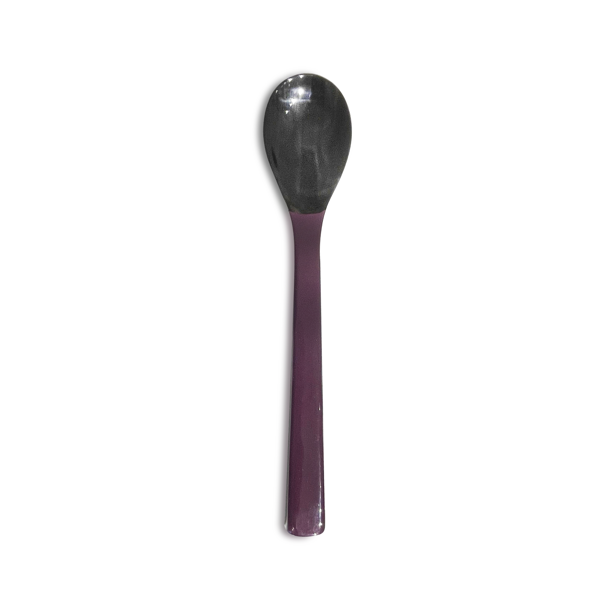 Horn Lacquer Spoon Size M ( Purple Color)