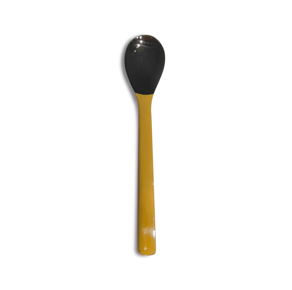 Horn Lacquer Spoon Size M ( Yellow Color)