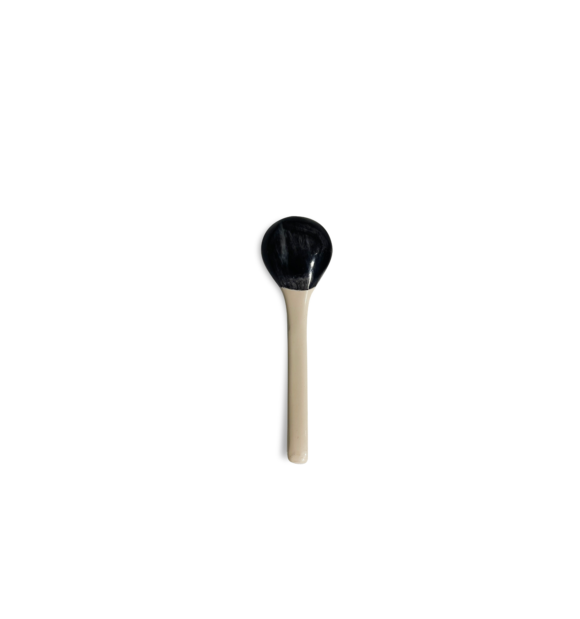 Horn Lacquer Spoon Size S ( Light Pink Color)