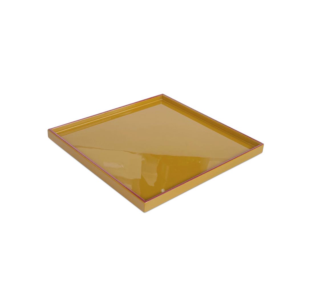 ITM - Lacquer Square Tray 5 Curry