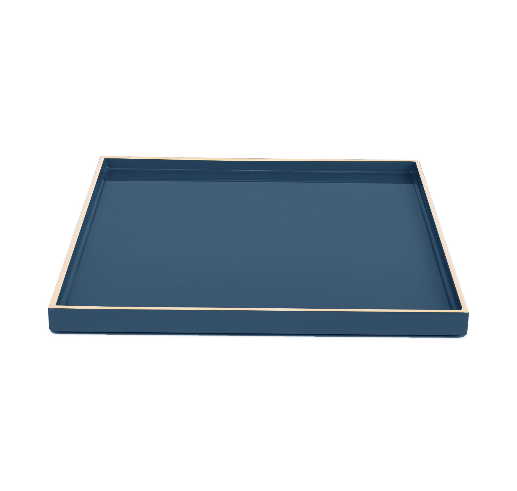 ITM - Lacquer Square Tray Blue