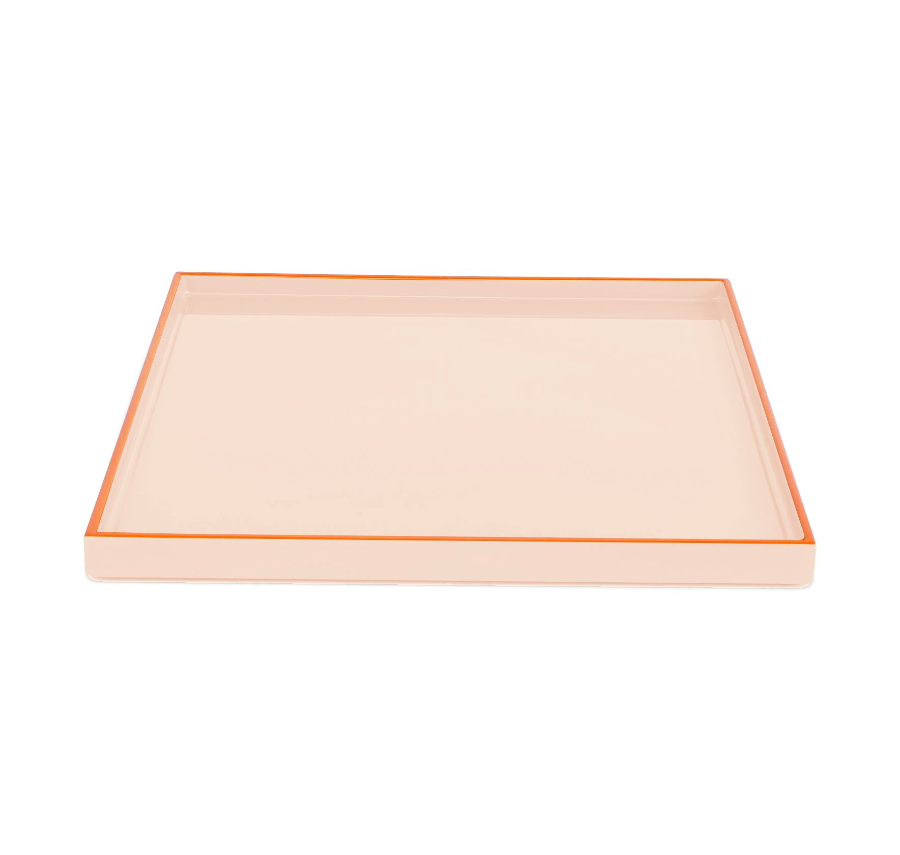 ITM - Lacquer Square Tray Peach