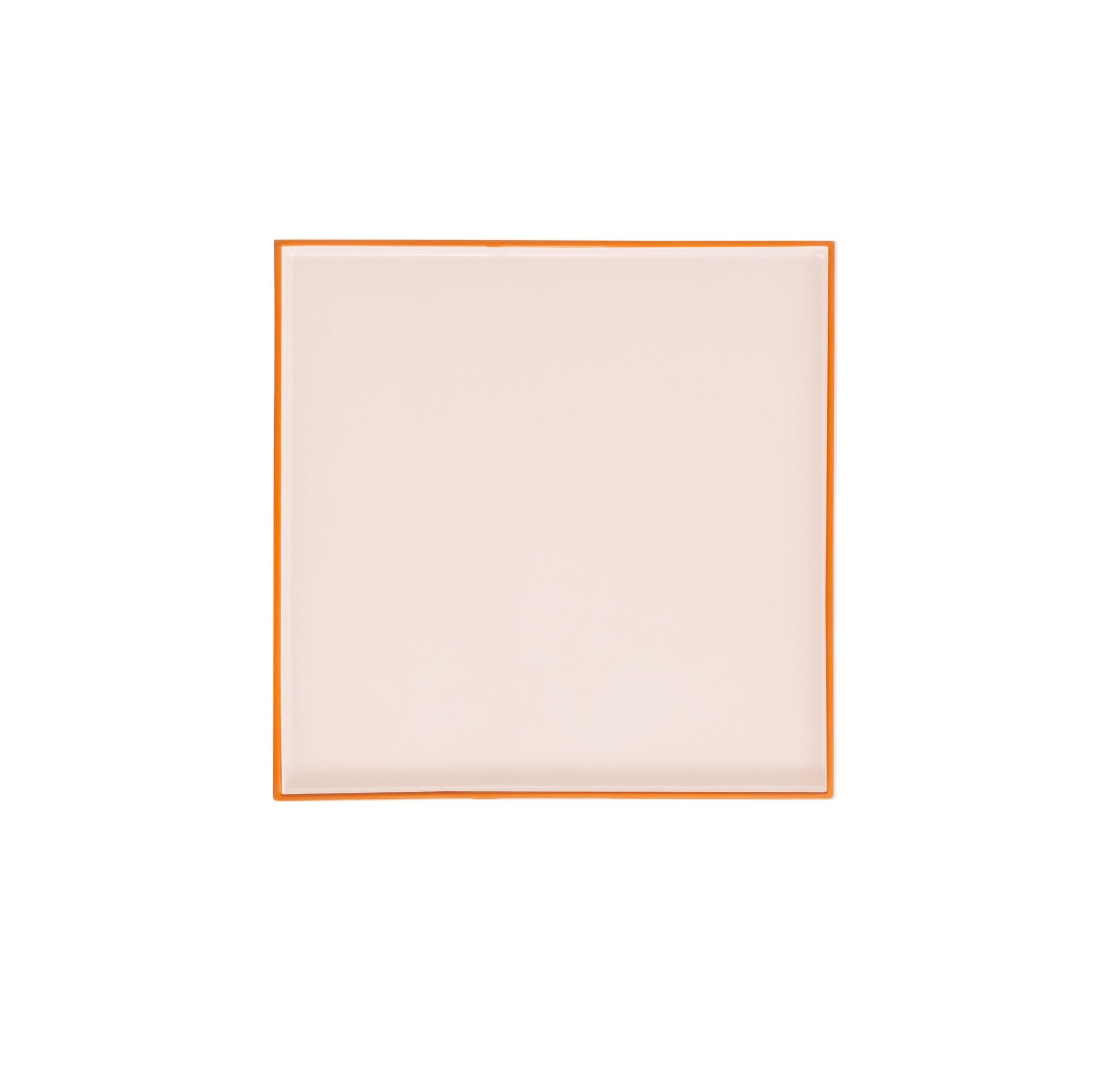 ITM - Lacquer Square Tray Peach