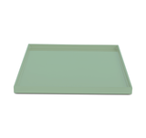  Lacquer Square Tray Light Green 