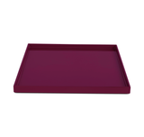  Lacquer Square Tray Purple 