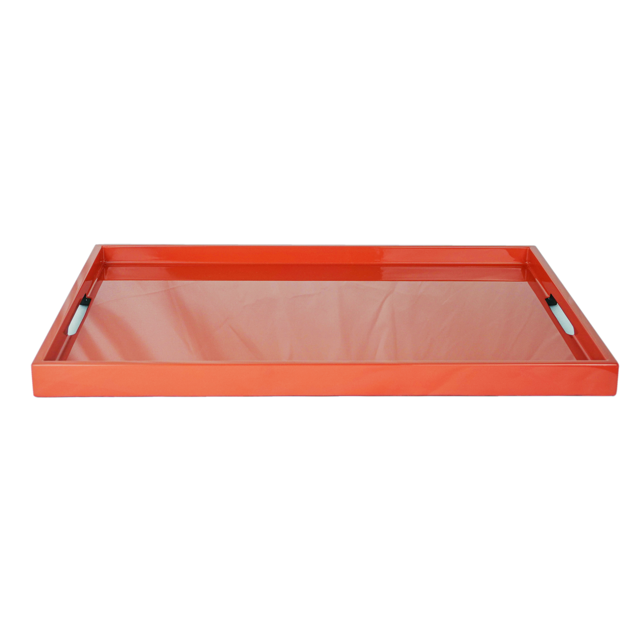 Rectangular Lacquer Tray Mustard