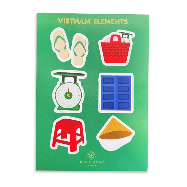 ITM - Stickers Set VIETNAM ELEMENTS