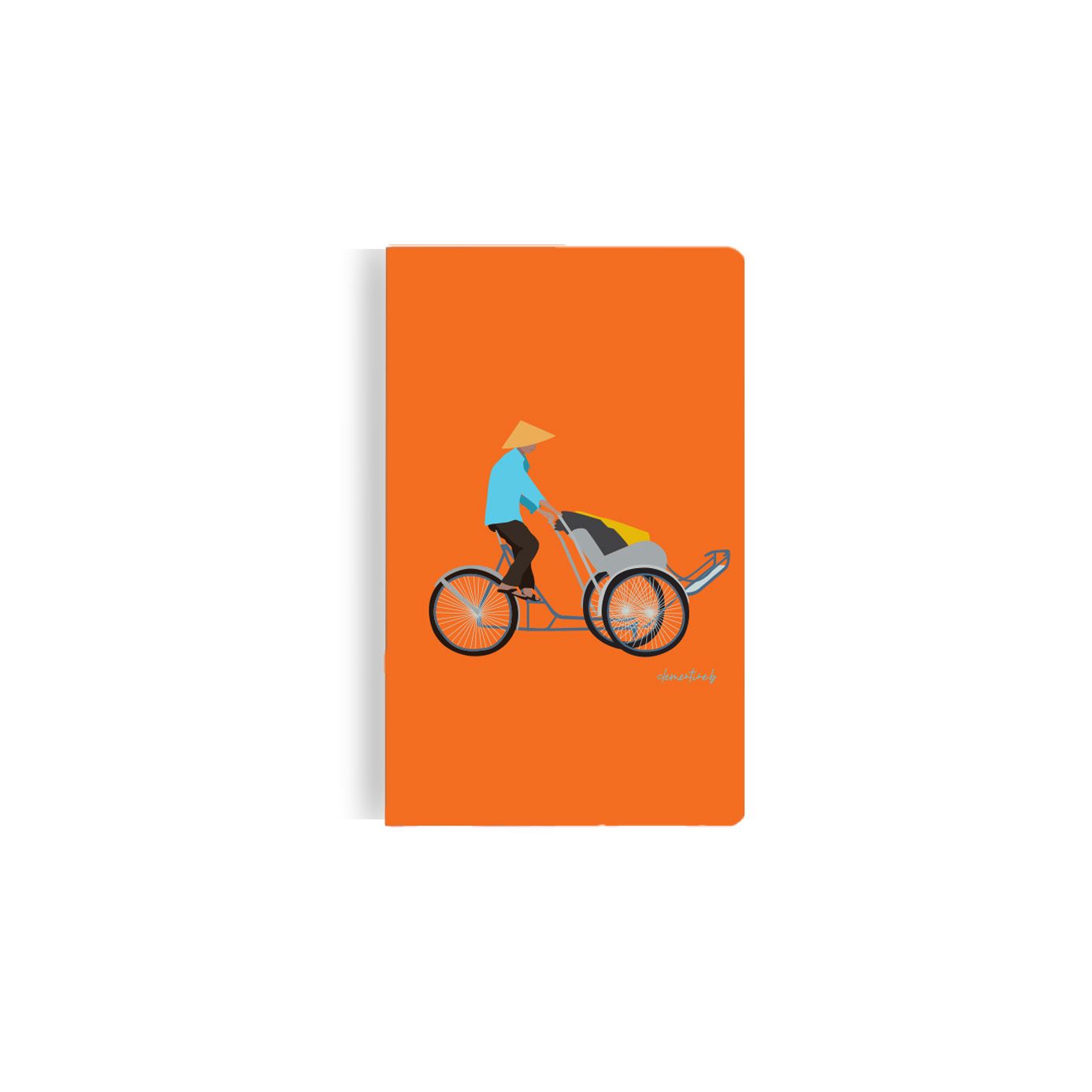 ITM - Small Notebook Xich Lo Orange