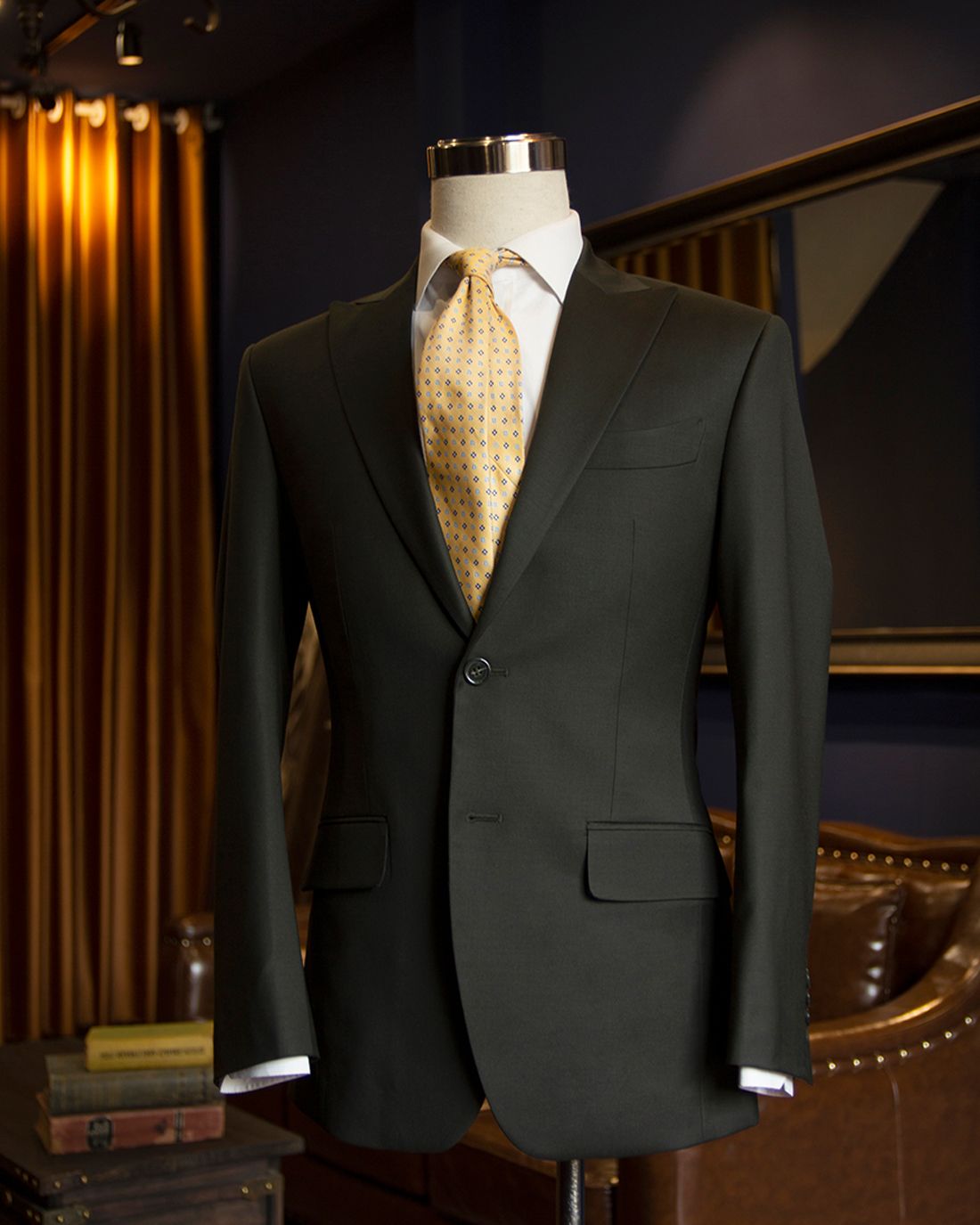 DARK GREEN SUIT