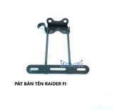 Pát sắt gắn bảng tên Raider Fi, Satria