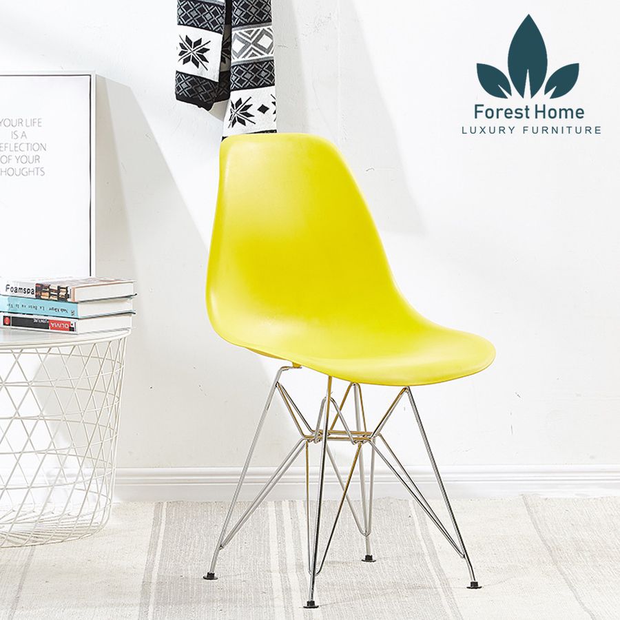 EA2 - GHẾ EAMES CHÂN SẮT