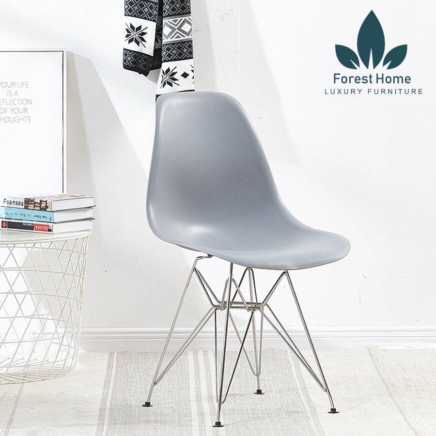 EA2 - GHẾ EAMES CHÂN SẮT