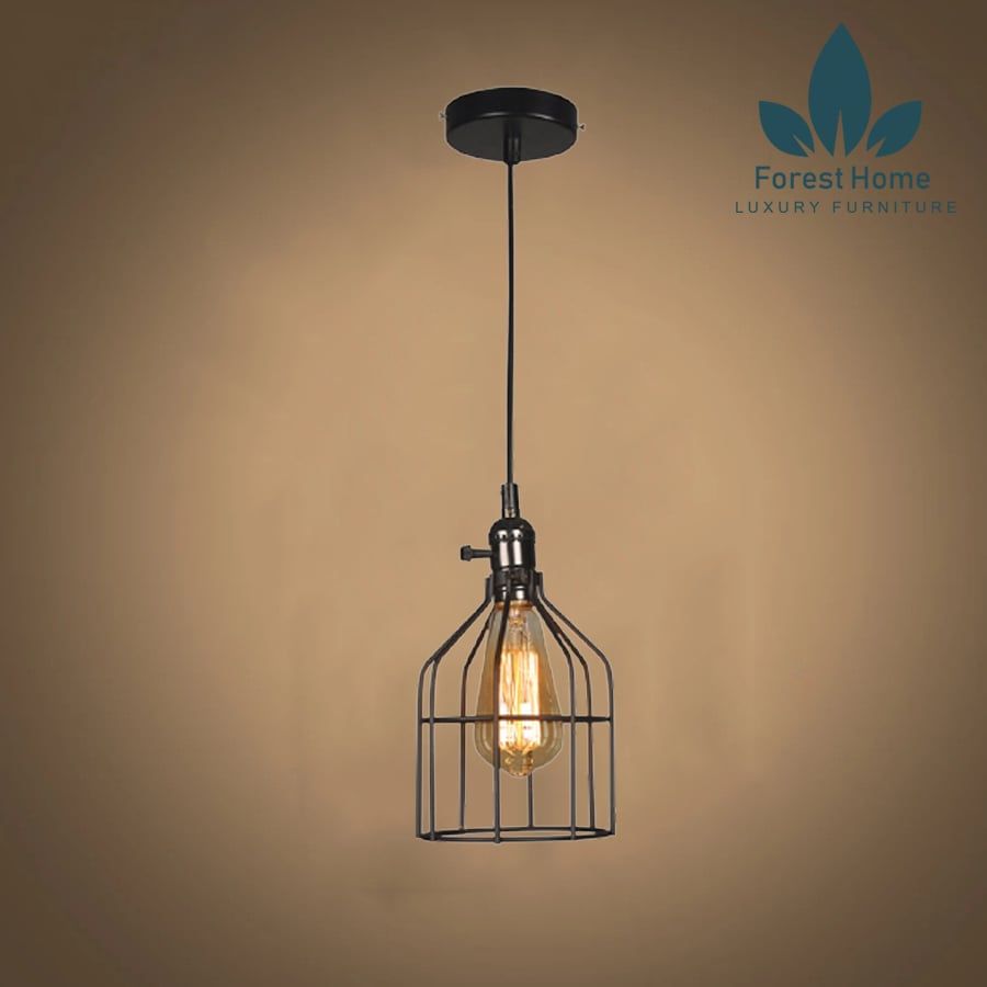 DTH007 - ĐÈN THẢ RỌ SẮT
