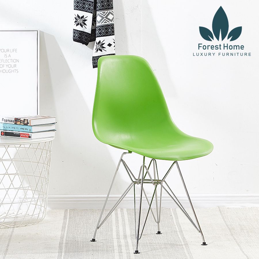EA2 - GHẾ EAMES CHÂN SẮT