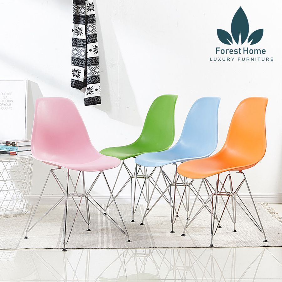 EA2 - GHẾ EAMES CHÂN SẮT