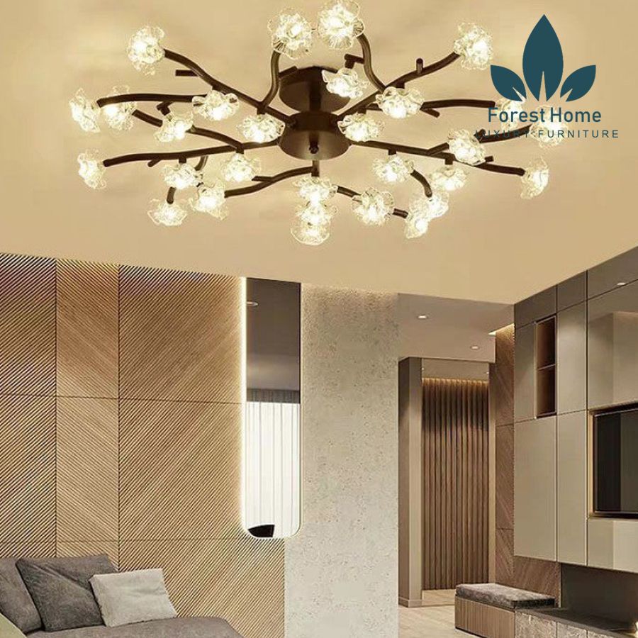 DTH102 - ĐÈN THẢ CÀNH HOA