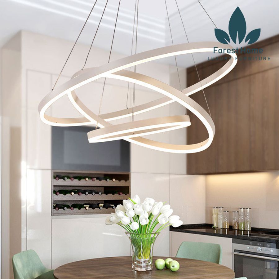 DTH127 - ĐÈN THẢ BA VÒNG TRÒN DTH127