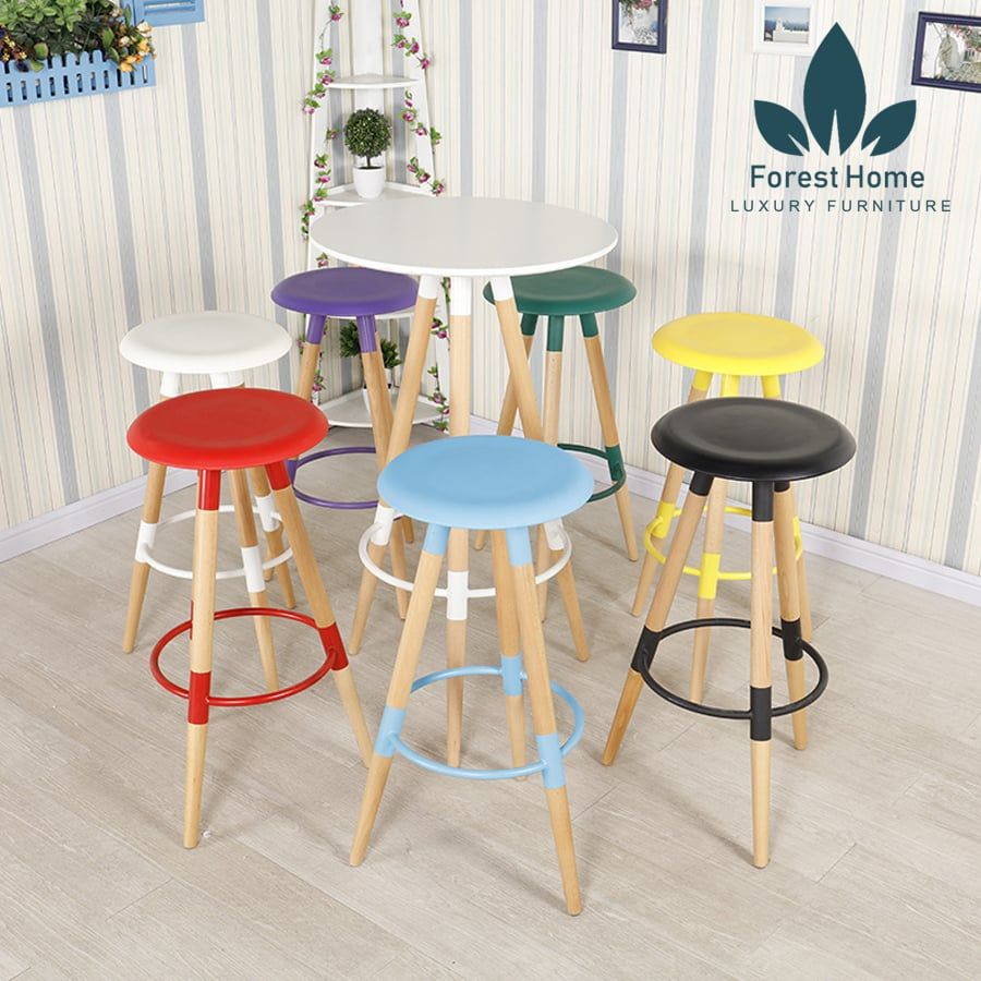 GB3 - GHẾ BAR TRÒN EAMES