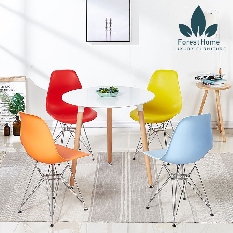 EA2 - GHẾ EAMES CHÂN SẮT