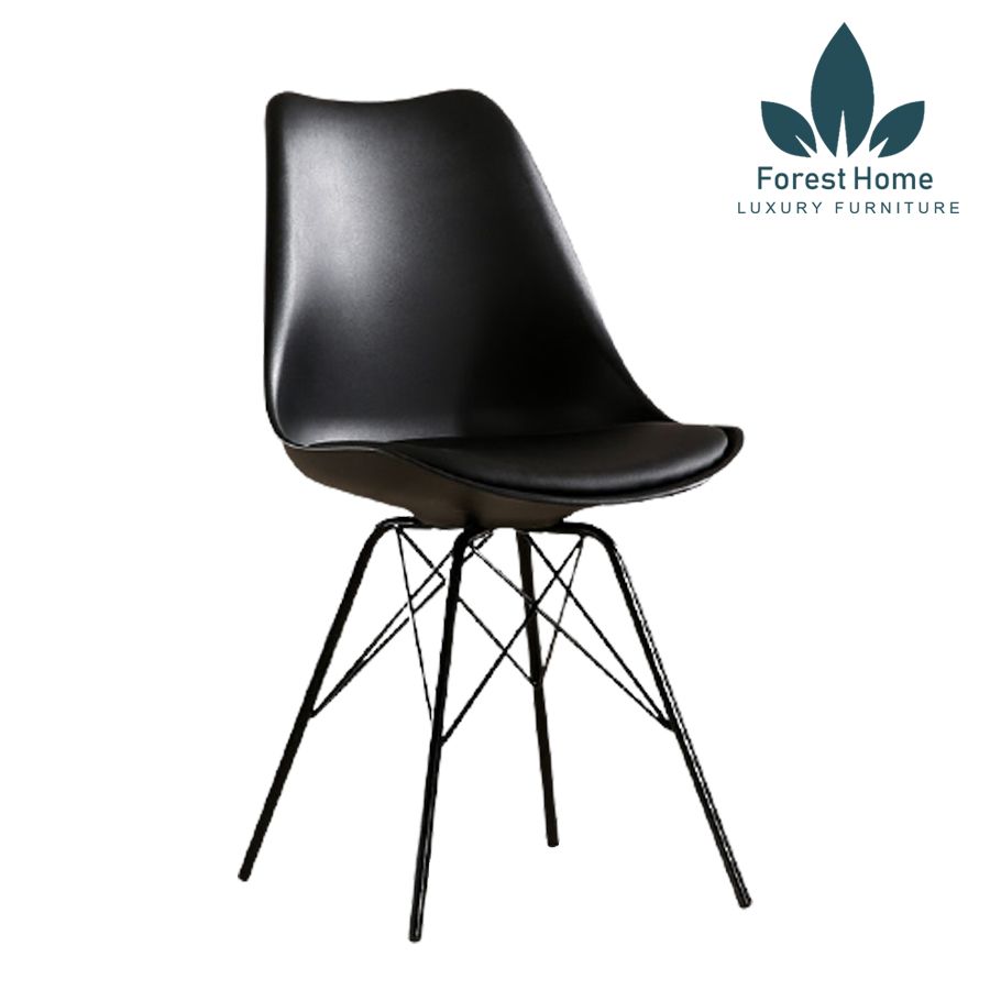 EA19 - GHẾ EAMES MẶT ĐỆM CHÂN SẮT