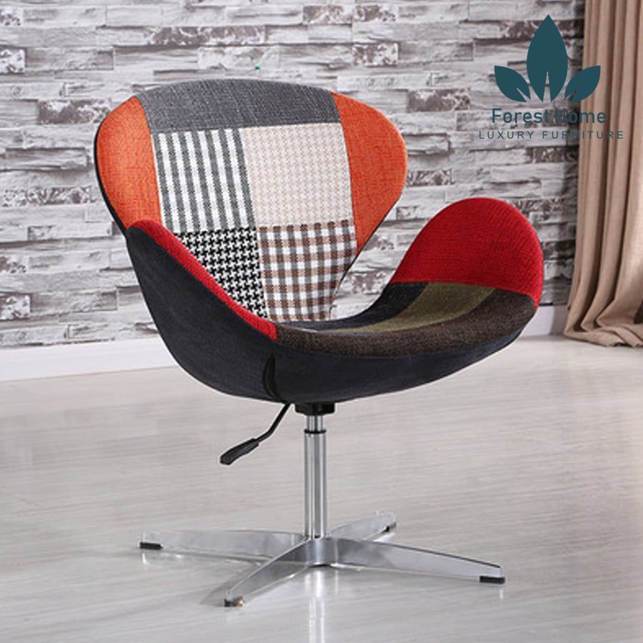 HM23 - GHẾ CHÂN XOAY THỔ CẨM
