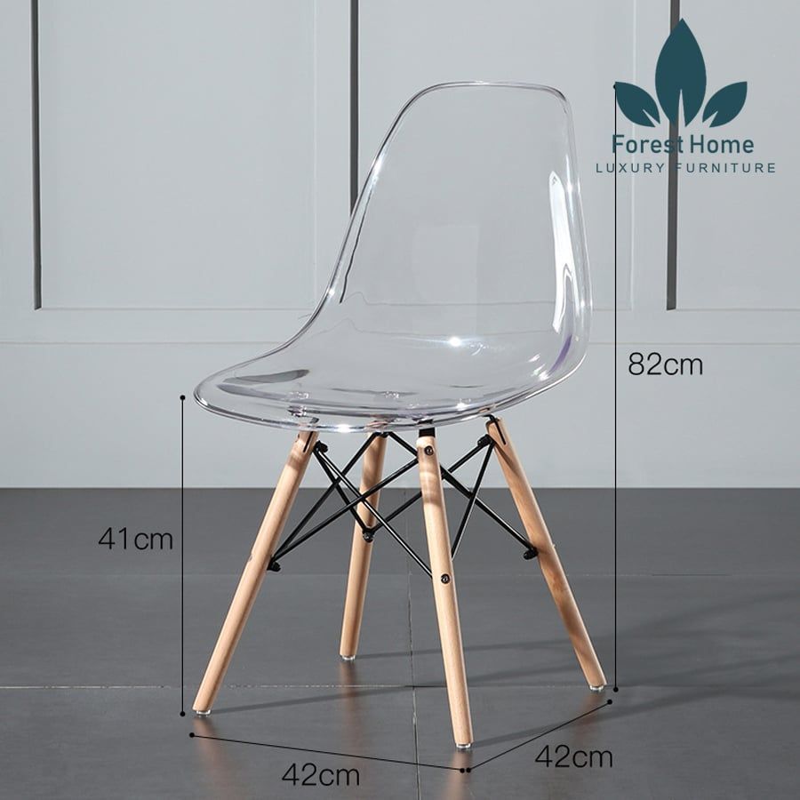 EA5 - GHẾ EAMES TRONG SUỐT