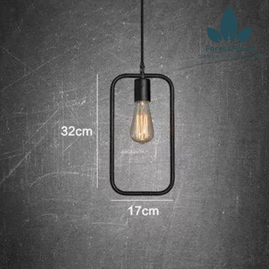 DTH051 - ĐÈN THẢ KHUNG SẮT DTH051