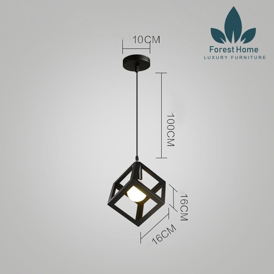 DTH004 - ĐÈN THẢ KHUNG SẮT