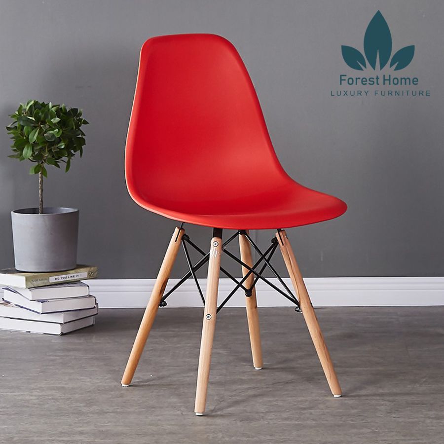 EA1 - GHẾ EAMES CHÂN GỖ