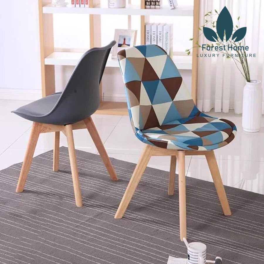 EA10 - GHẾ EAMES MẶT ĐỆM BỌC NỈ