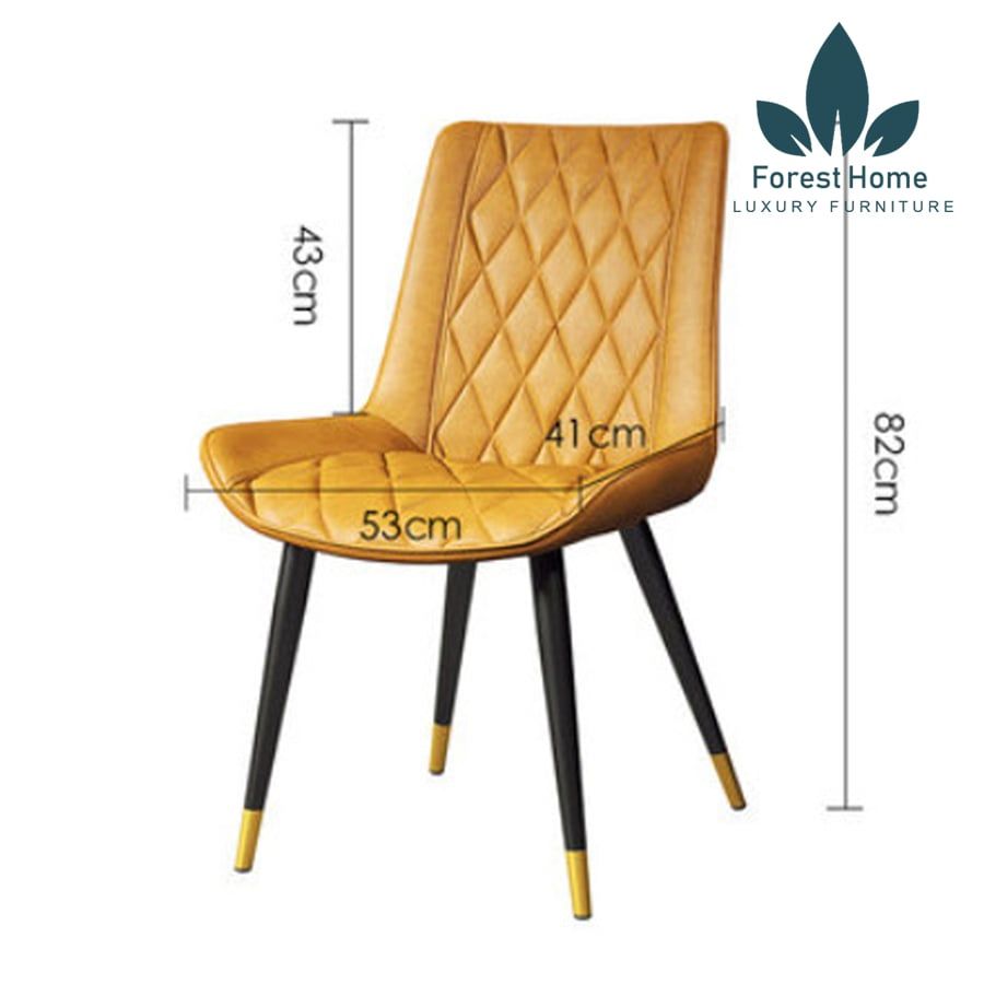 HM8-D - GHẾ LOFT TRÁM BỌC DA