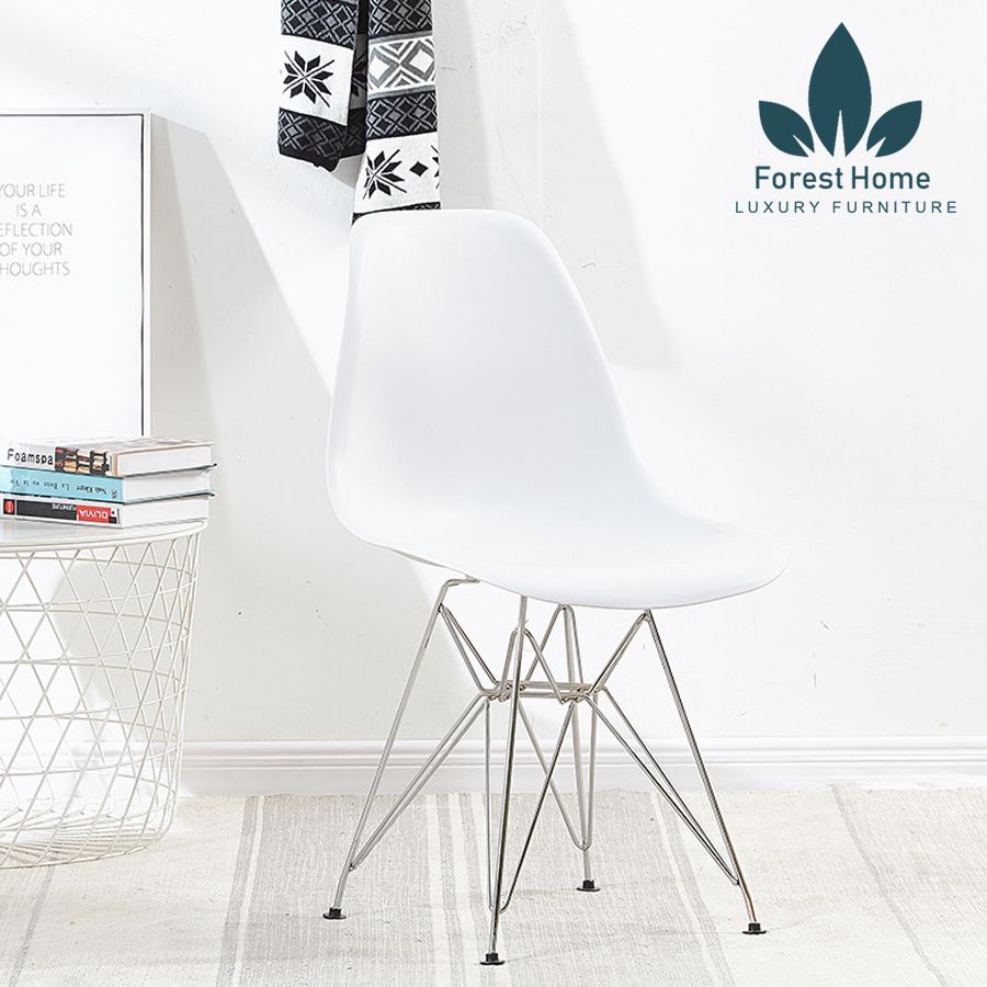 EA2 - GHẾ EAMES CHÂN SẮT
