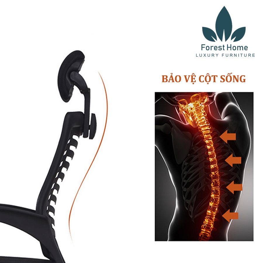GX5003 - GHẾ XOAYTỰA ĐẦU