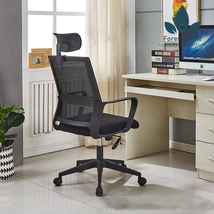 GX302 - GHẾ CHÂN XOAY TỰA ĐẦU