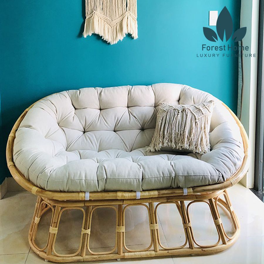 GM2 - GHẾ MÂY PAPASAN ĐÔI
