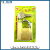Khóa treo đồng bấm 01525 Việt Tiệp