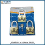 Khóa treo hợp kim chống cắt 01603 Việt Tiệp