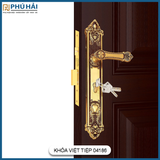 Khóa Cửa Đi Đồng Thau Việt Tiệp 04186