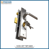 Khóa Cửa Tay Gạt Inox 304 Việt Tiệp 04933